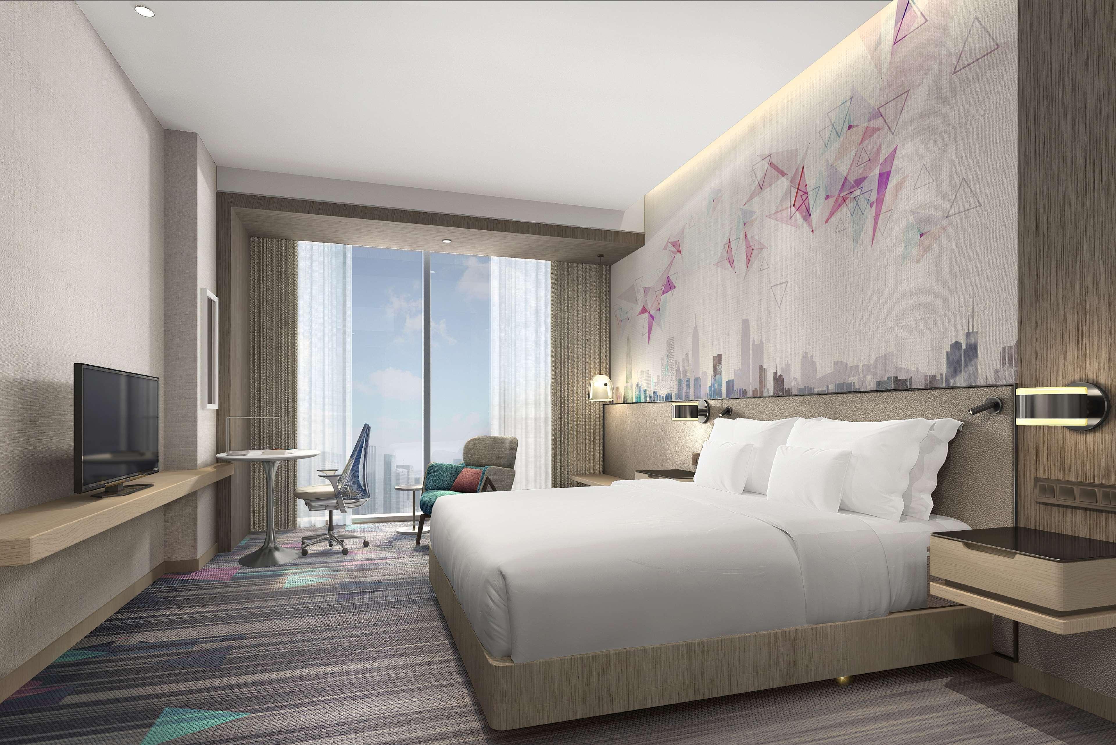 Hilton Garden Inn Shenzhen World Exhibition & Convention Center المظهر الخارجي الصورة