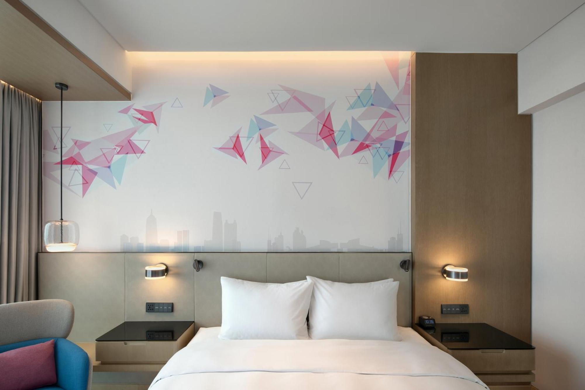 Hilton Garden Inn Shenzhen World Exhibition & Convention Center المظهر الخارجي الصورة