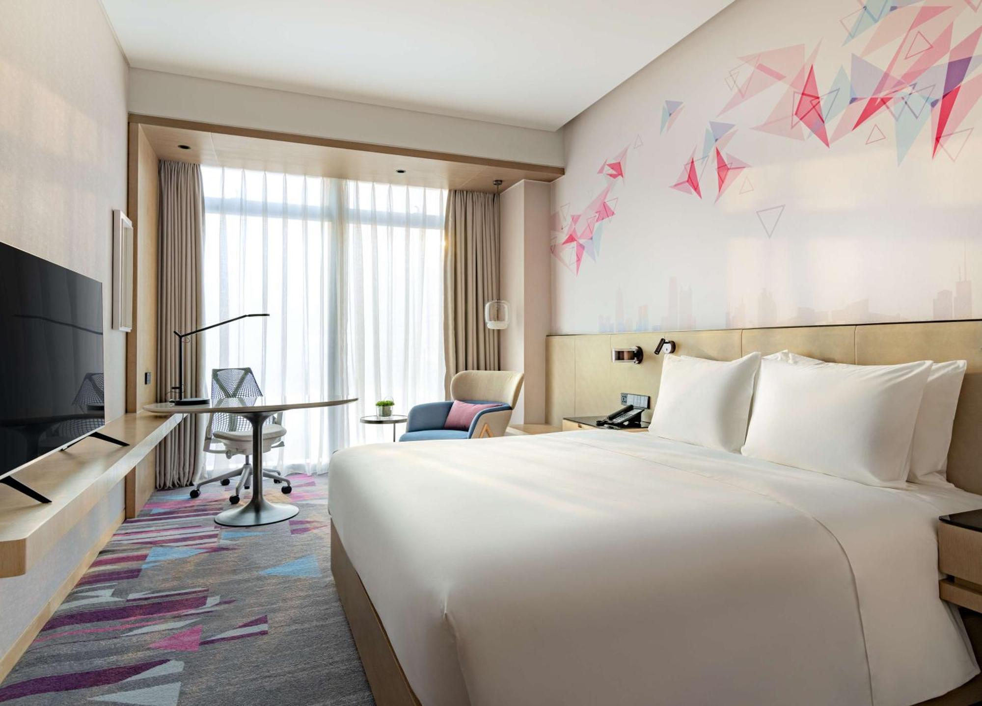 Hilton Garden Inn Shenzhen World Exhibition & Convention Center المظهر الخارجي الصورة