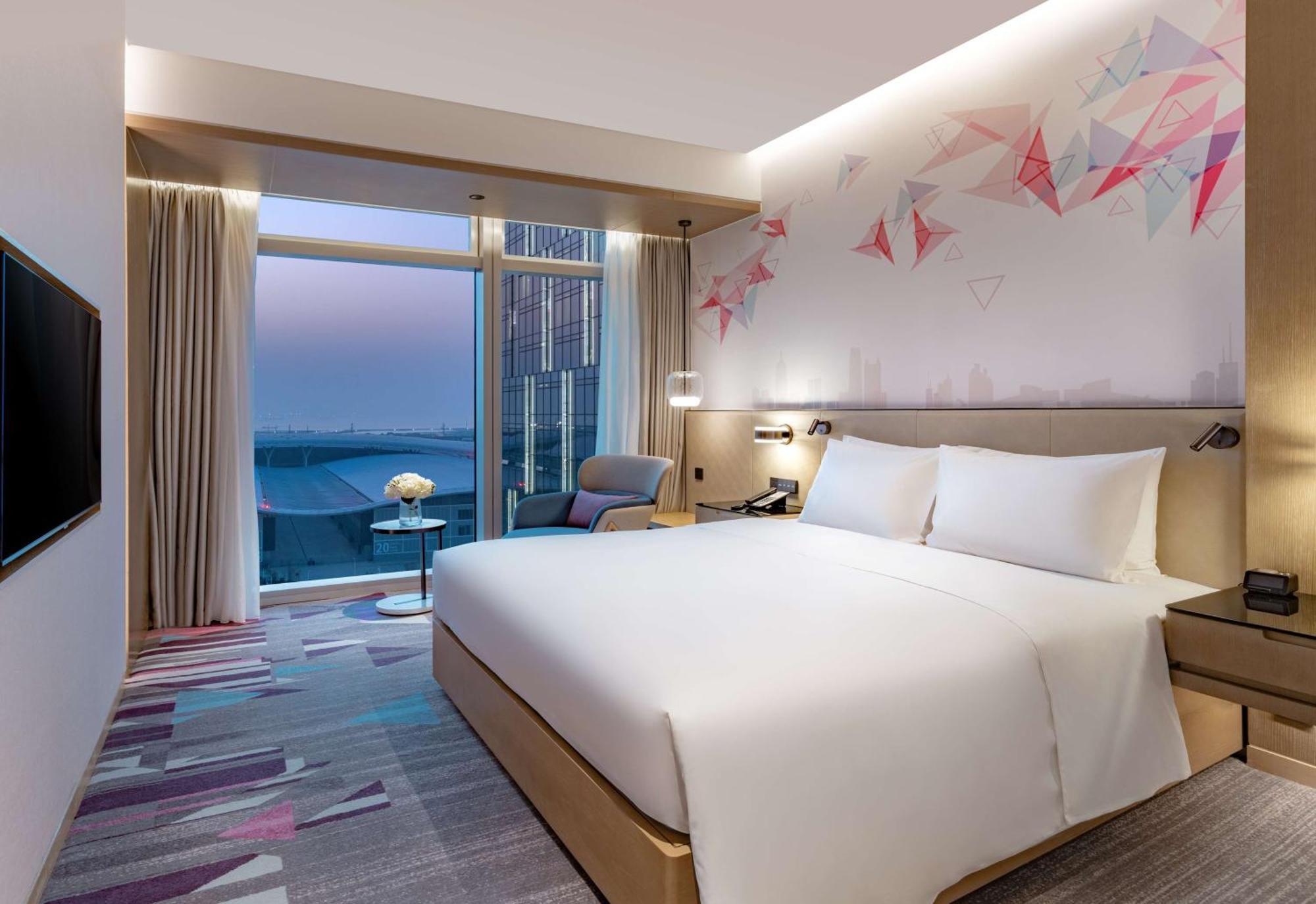 Hilton Garden Inn Shenzhen World Exhibition & Convention Center المظهر الخارجي الصورة