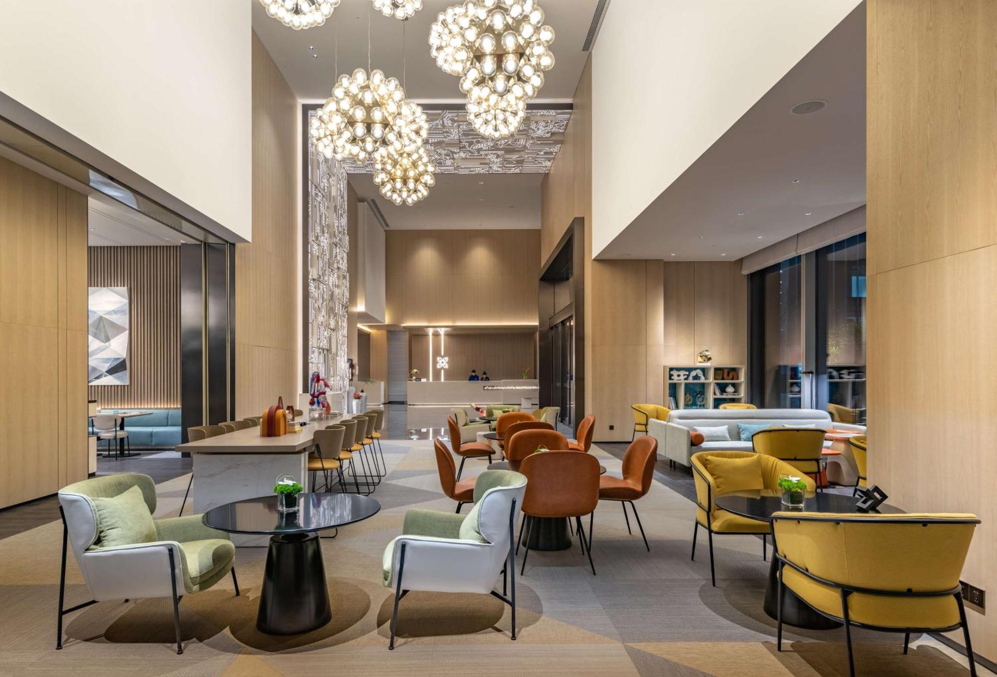Hilton Garden Inn Shenzhen World Exhibition & Convention Center المظهر الخارجي الصورة