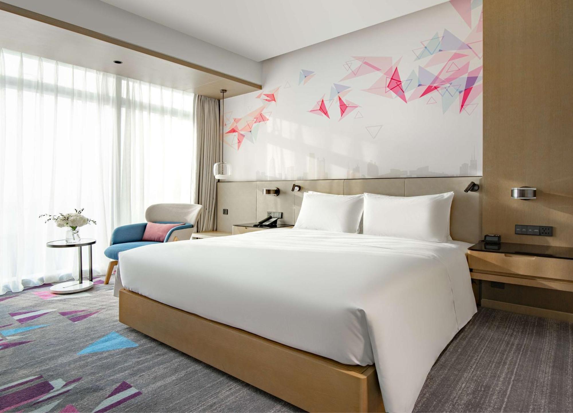Hilton Garden Inn Shenzhen World Exhibition & Convention Center المظهر الخارجي الصورة
