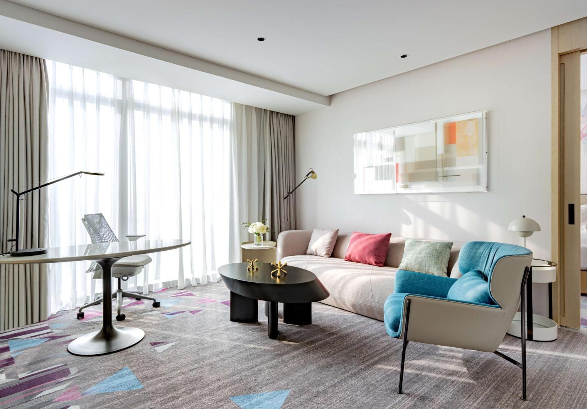 Hilton Garden Inn Shenzhen World Exhibition & Convention Center المظهر الخارجي الصورة